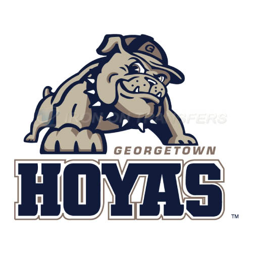 Georgetown Hoyas Logo T-shirts Iron On Transfers N4457